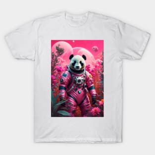 Spacefaring Panda T-Shirt